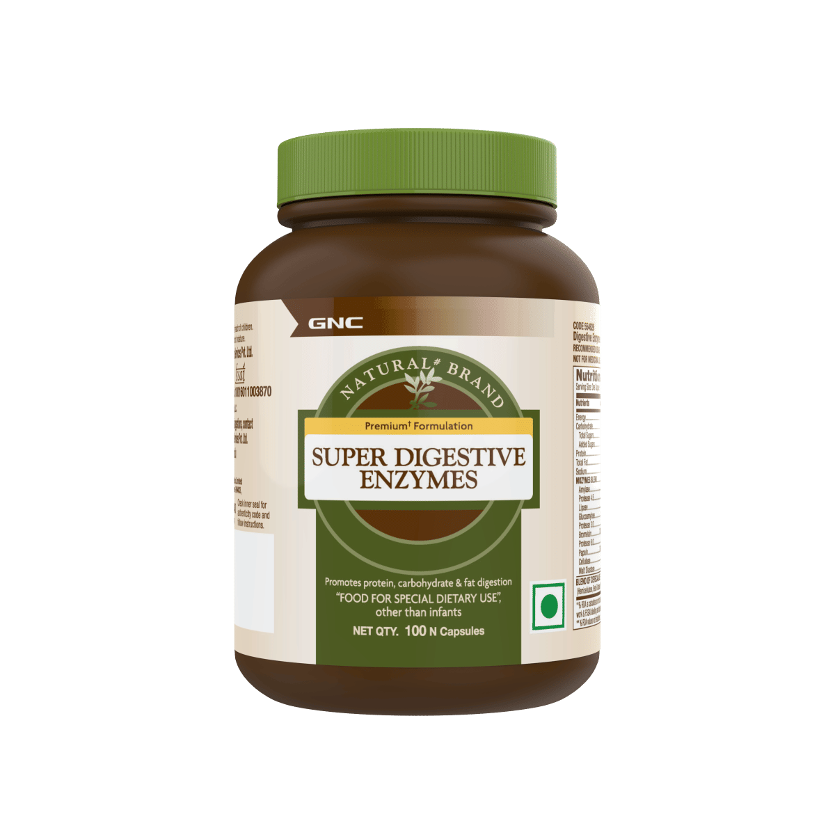 GNC Super Digestive Enzymes Prebiotics & 11 Potent Enzymes Reduces