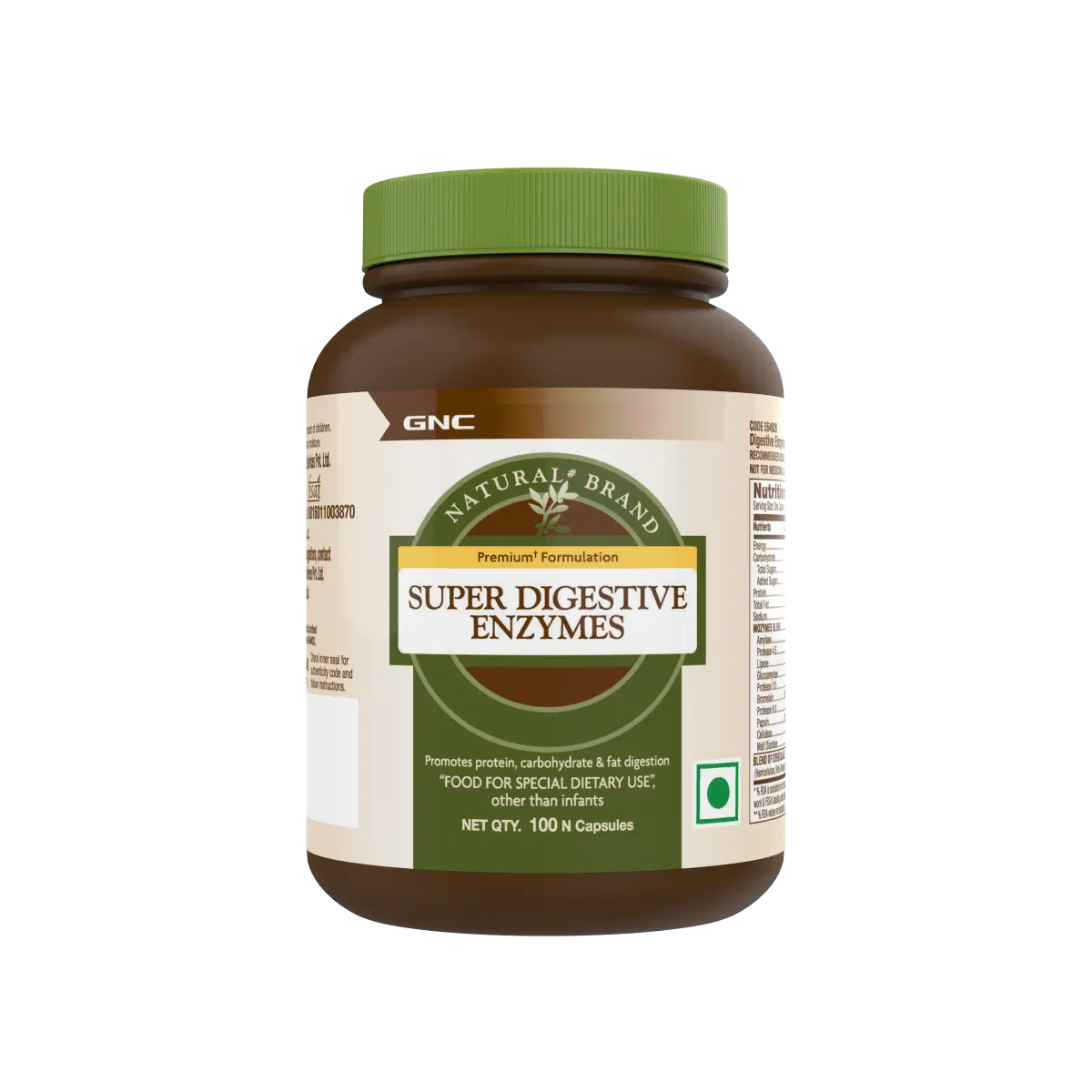 GNC Super Digestive Enzymes Prebiotics & 11 Potent Enzymes Reduces