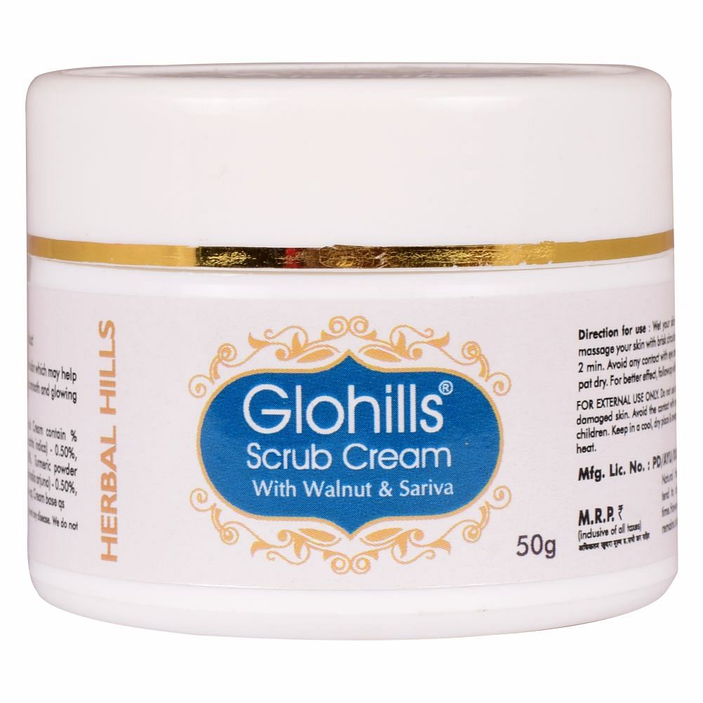 

Herbal Hills Glohills Scrub Cream - 50gms