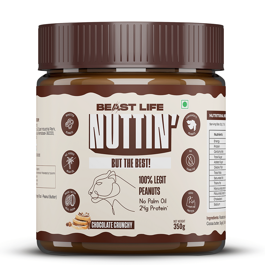

BeastLife Chocolate Peanut Butter | Crunchy (No Palm oil) | 350g