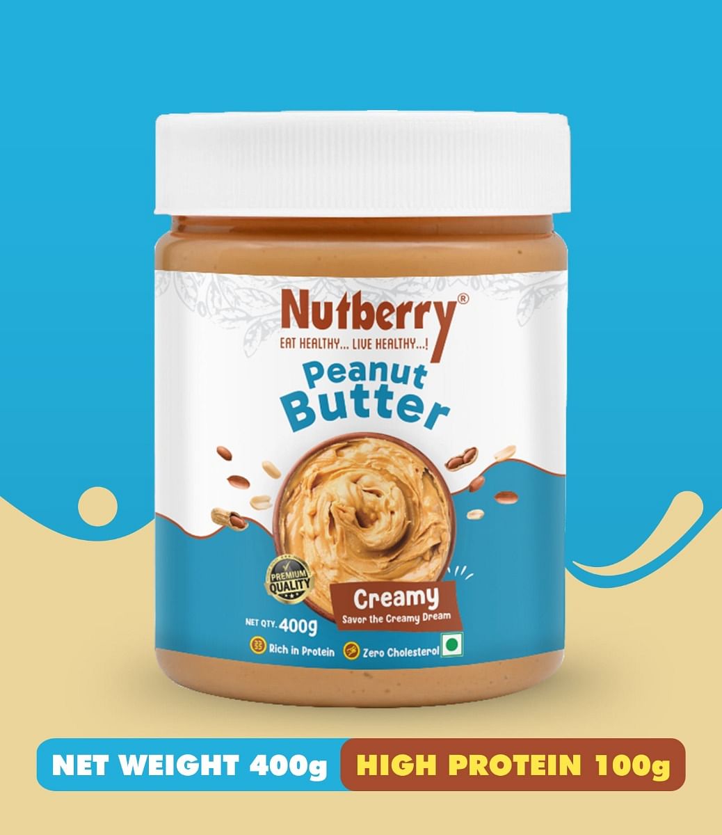 

Nutberry Peanut Butter Creamy 400 gm