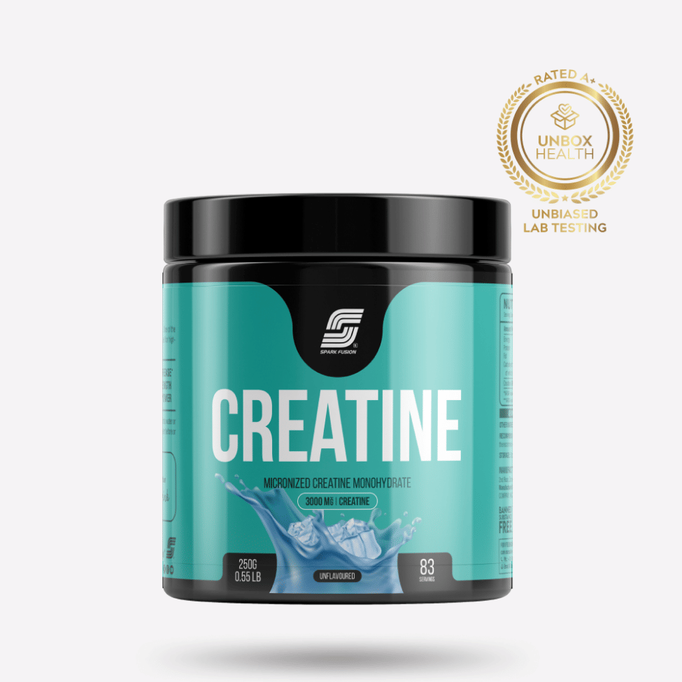 

Sparkfusion Micronized Creatine Monohydrate Improve Performance and Strength and Support Workout Recovery | Lab Tested | Fast Recovery (250 g (Pack...