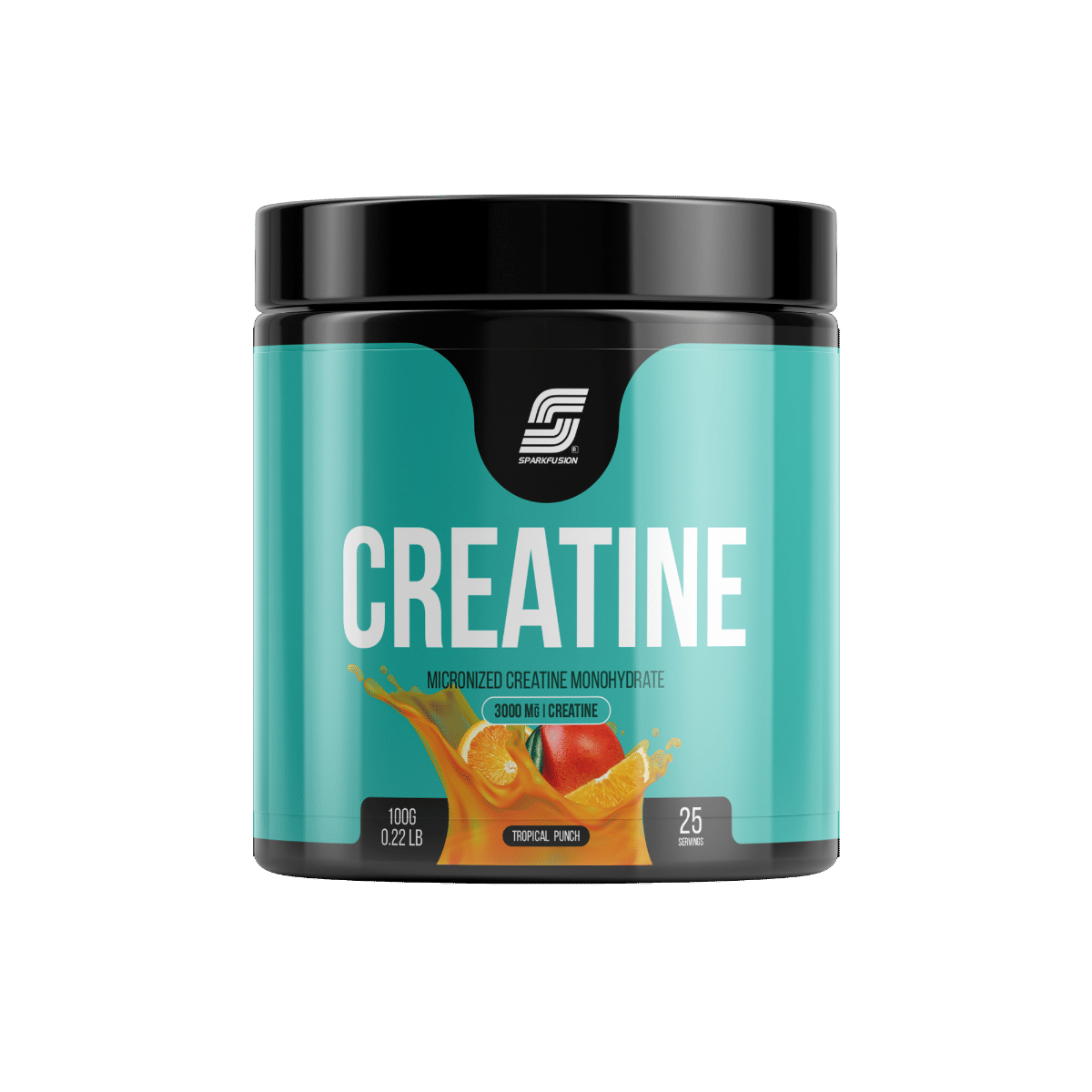 Sparkfusion Micronized Creatine Monohydrate Improve Performance and Strength and Support Workout Recovery | Lab Tested | Fast Recovery (Tropical Punch)-image-13