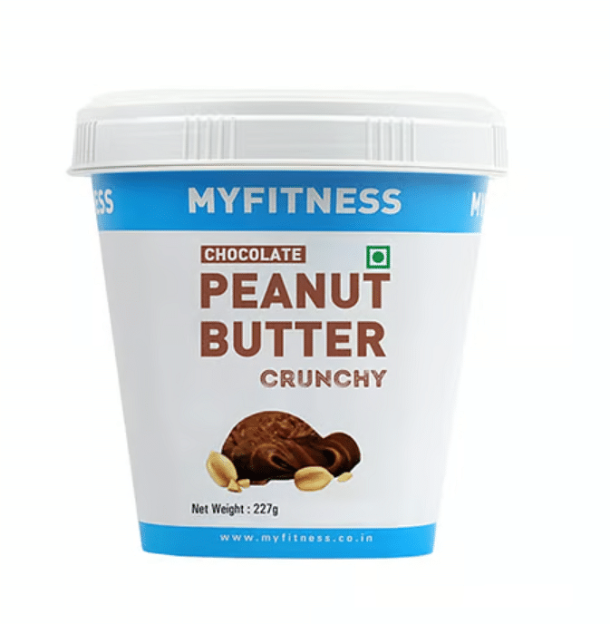 

MYFITNESS Chocolate Peanut Butter Crunchy 227g | 23g Protein | Tasty & Healthy Nut Butter Spread | Dark Chocolate | Vegan | Cholesterol Free, Glute...