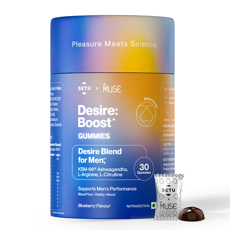 Setu Desire: Boost Gummies | Desire Blend For Men With KSM-66 ...