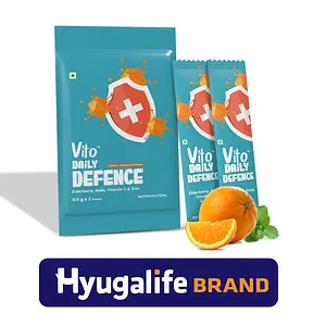 Vito Daily Defence direct to mouth powder, Covid protection, Elderberry, Zinc, Amla and Vitamin C, Promotes a healthy immune system