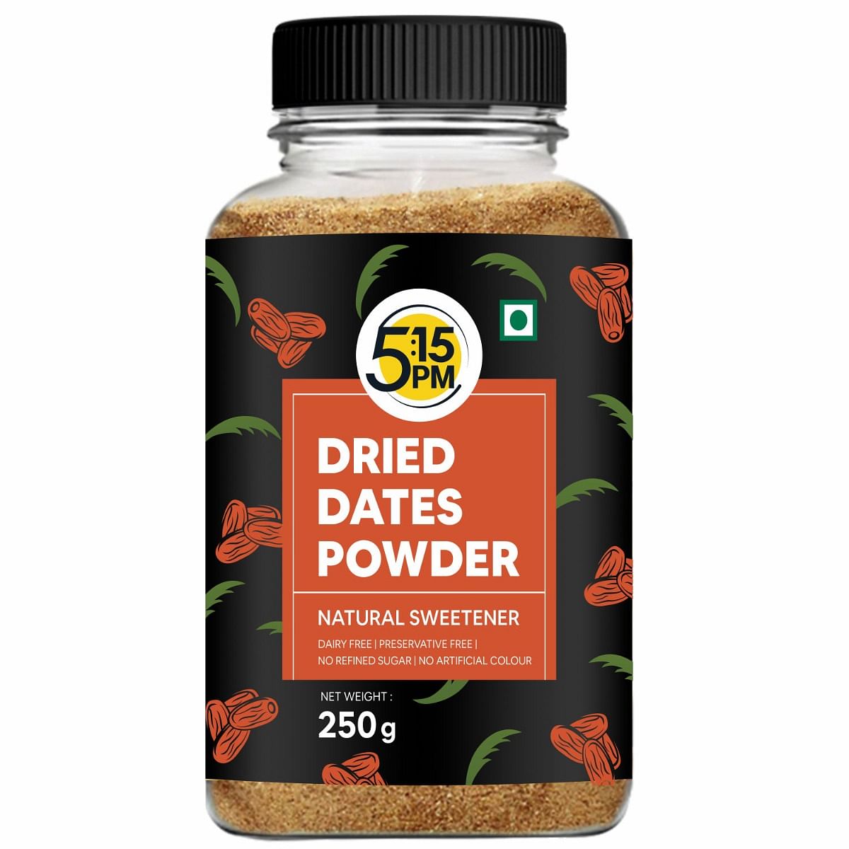 

5:15PM Dried Dates Powder Organic – (Kharik Powder) Dry Dates Powder for Baby & Kids |Without Sugar – 250g