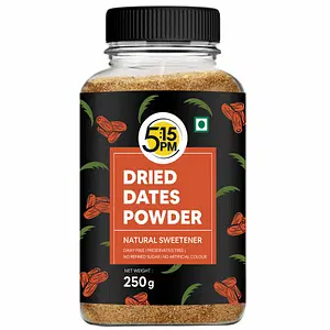 5:15PM Dried Dates Powder Organic – (Kharik Powder) Dry Dates Powder for Baby & Kids |Without Sugar – 250g