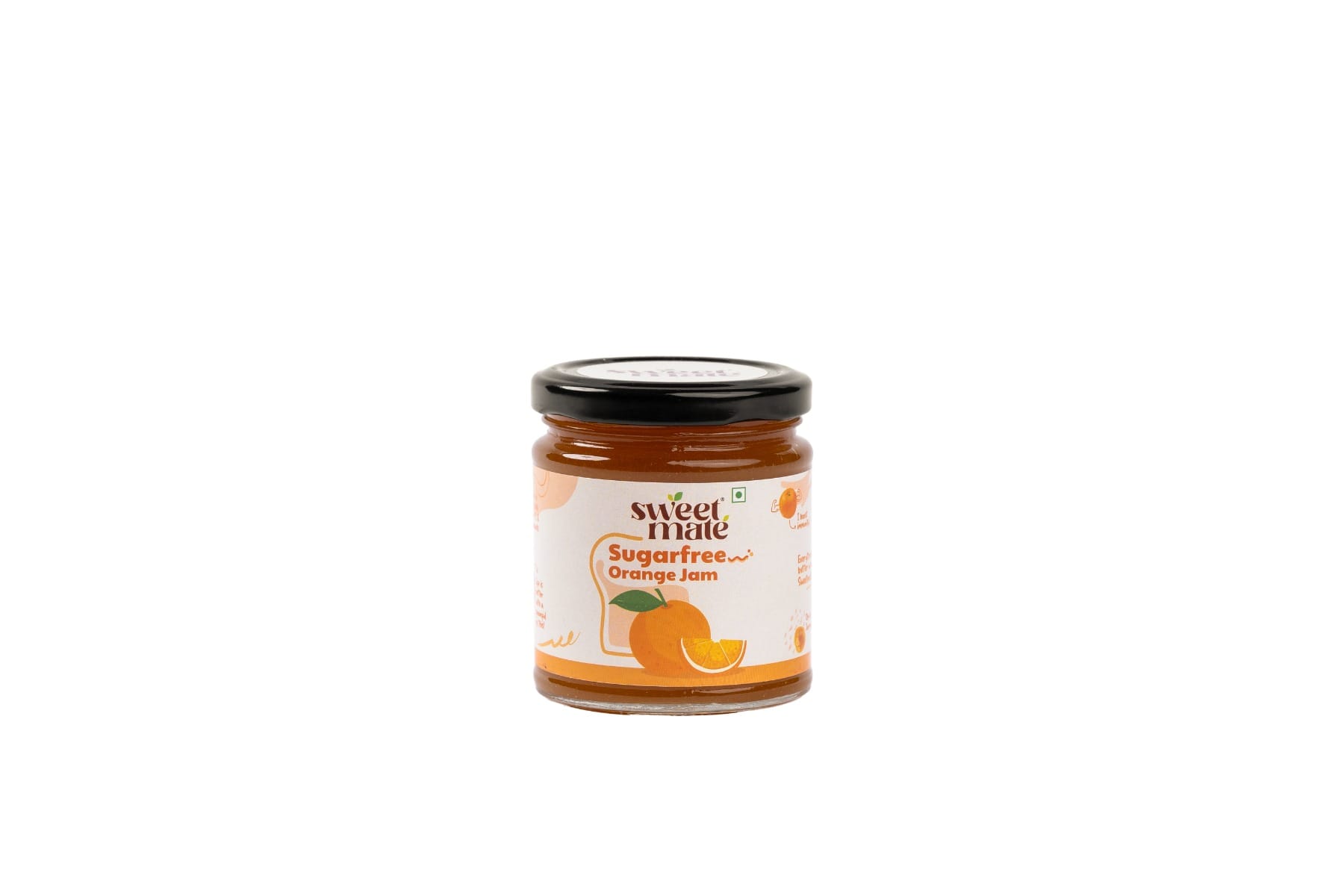 Sweetmate Sugar Free Jam - (220g) | With 45% Real Fruit Pulp | 100% Natural | Diabetic and keto Friendly Sweetened Naturally | Tastes Delicious