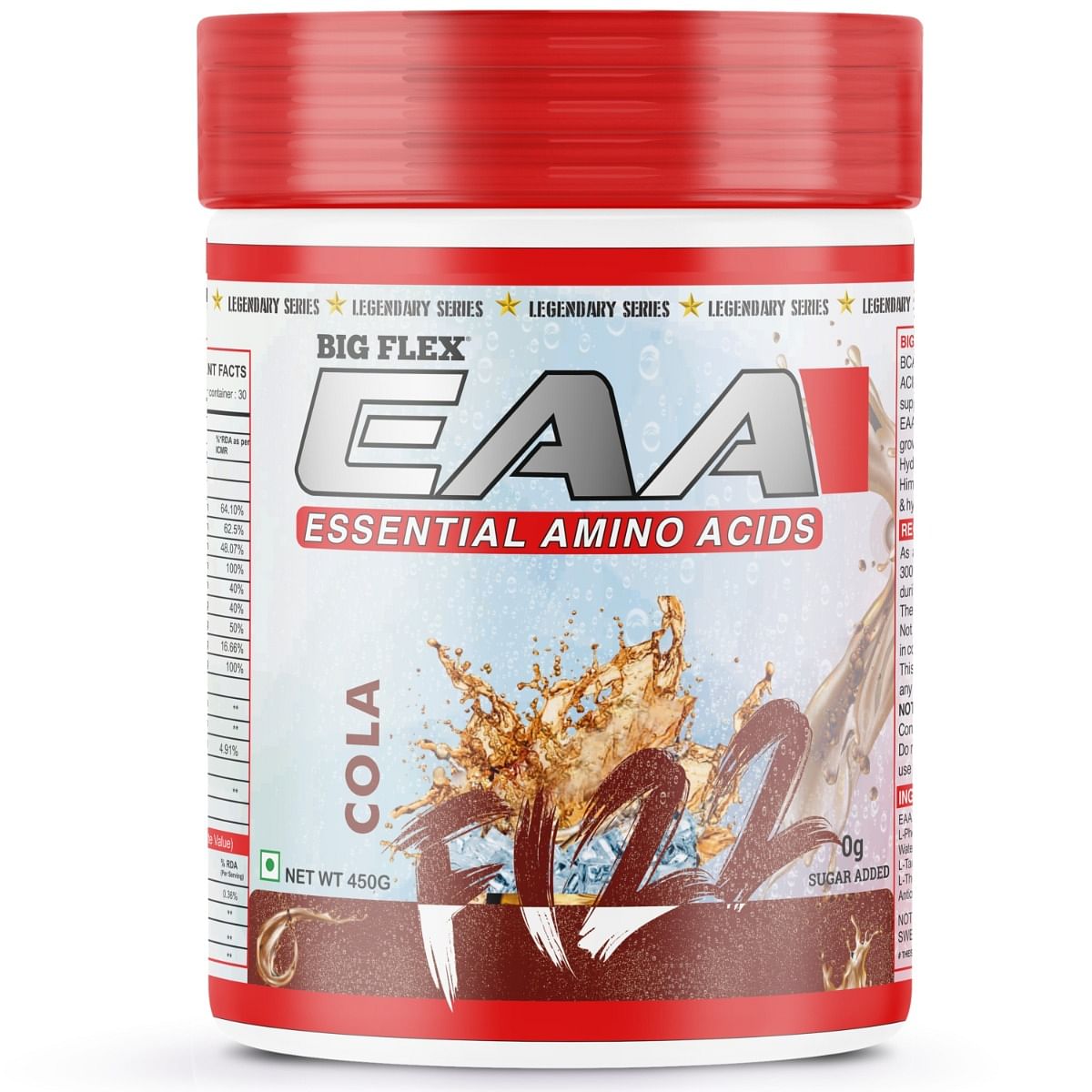 Bigflex EAA (Essential amino acids) Cola Fizz (450 Gm) 30 Servings