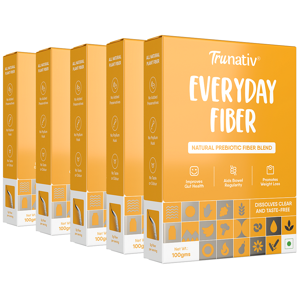 

TruNativ Everyday Fiber| Enhances Digestive Health| Plant based Fiber| Non-GMO| Helps Control Blood Sugar Levels| Gluten Free| Dissolves Clear| Unf...