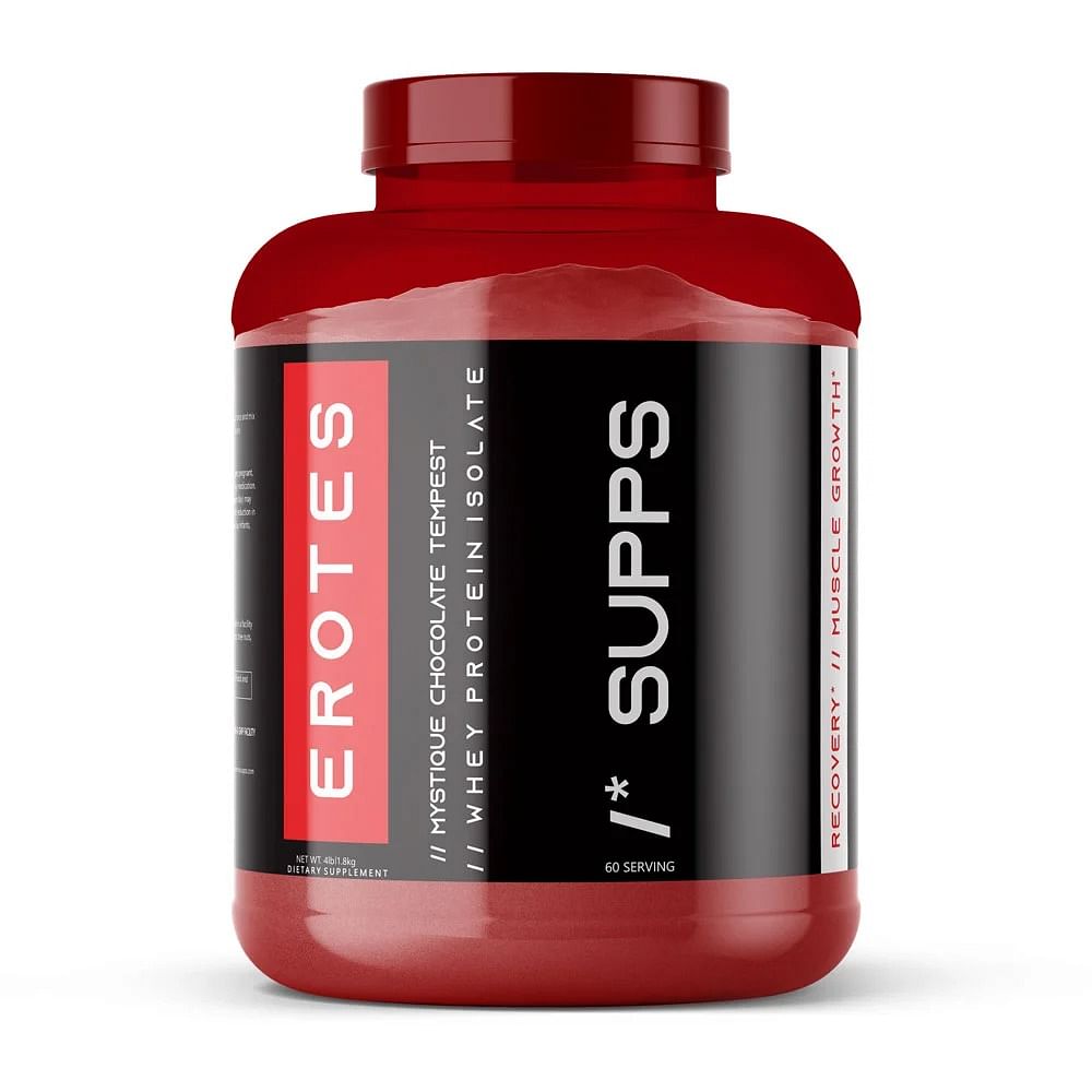 

Supps Erotes whey Ioslate 1.18 Ib -Mystique Chocolate tempest