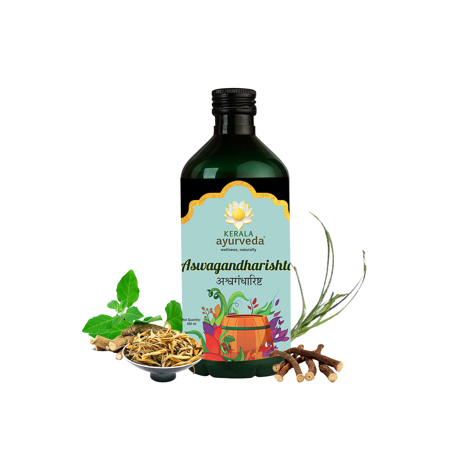 

Kerala Ayurveda Aswagandharishta 450 ML