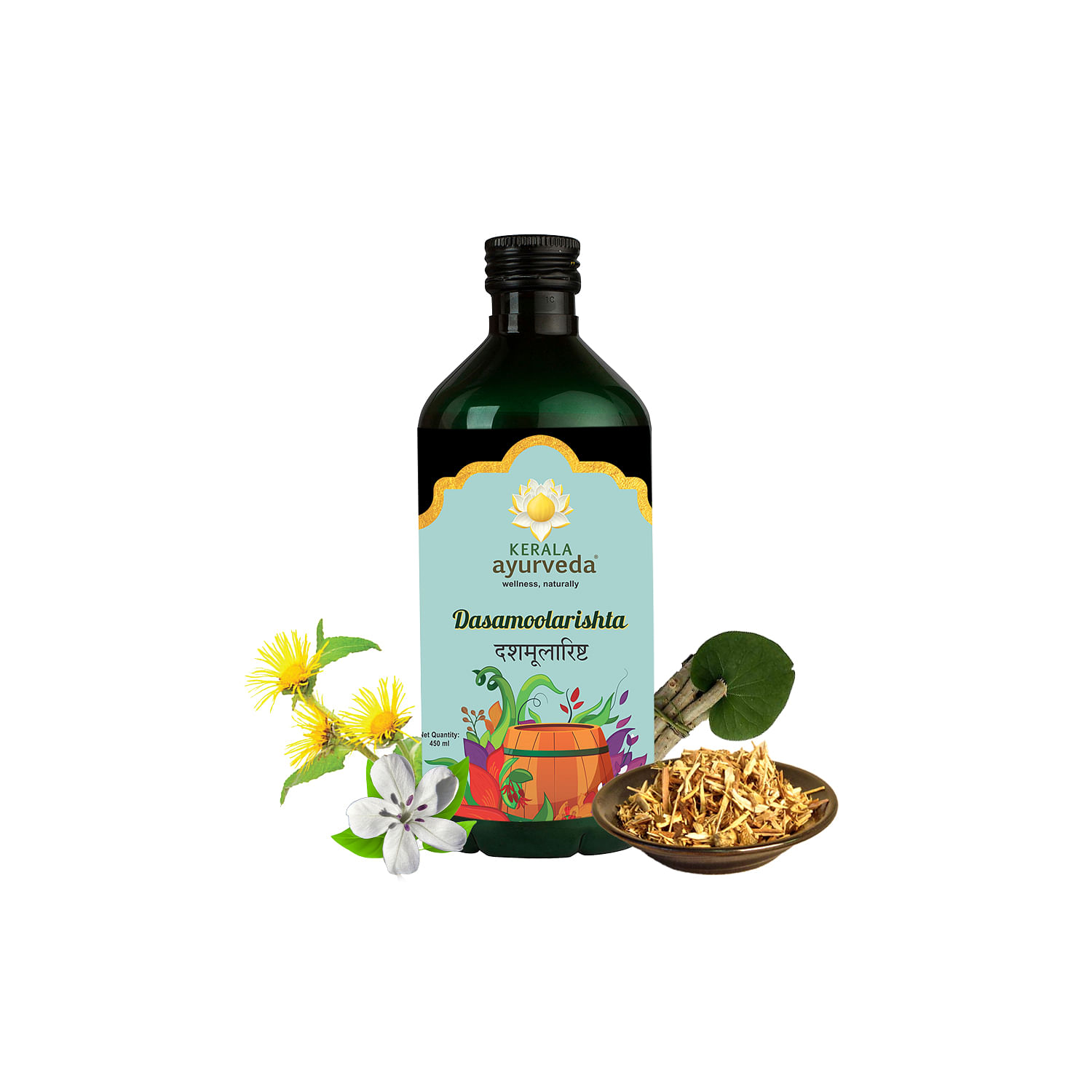 

Kerala Ayurveda Dasamoolarishta 450 ML