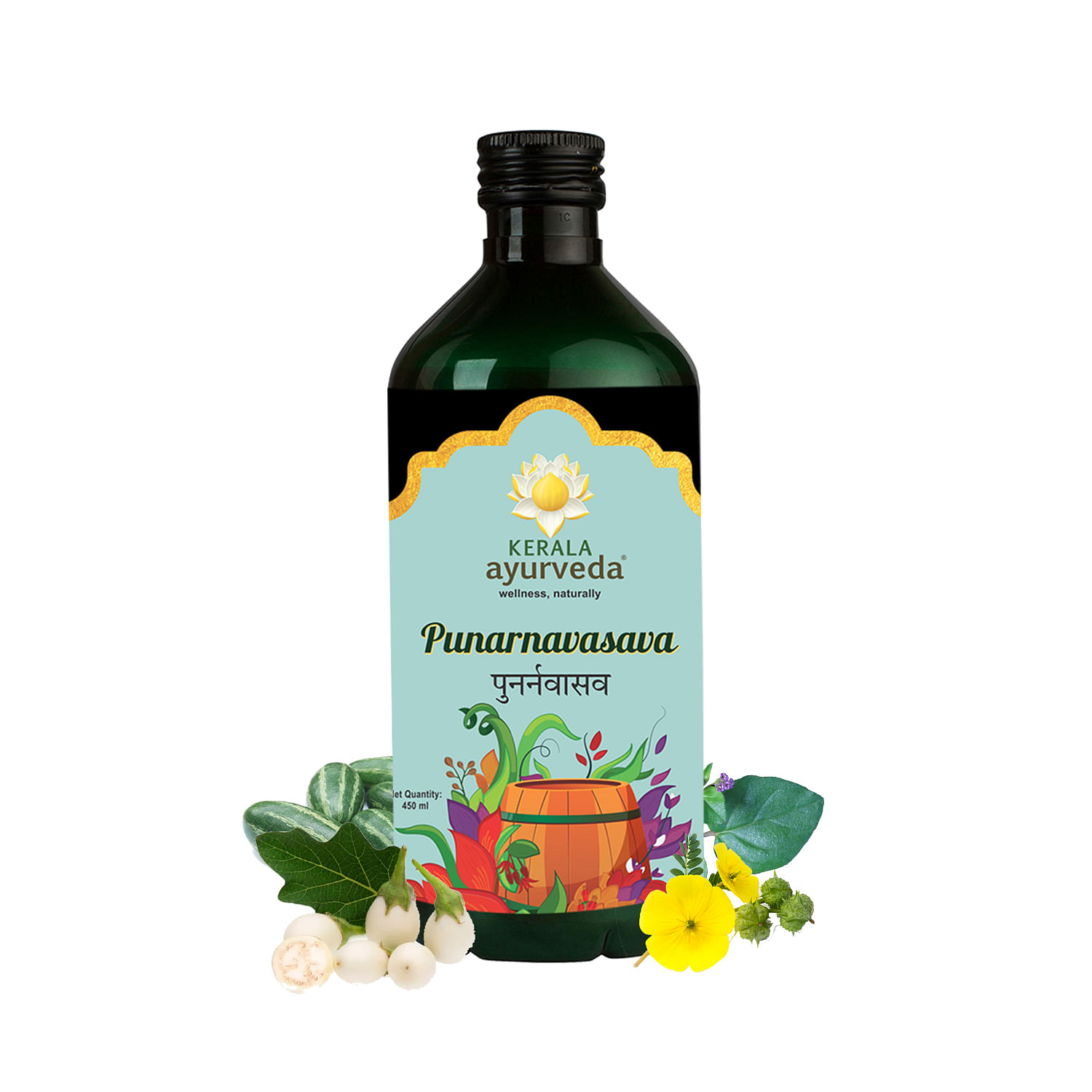 

Kerala Ayurveda Punarnavasava 450 ML