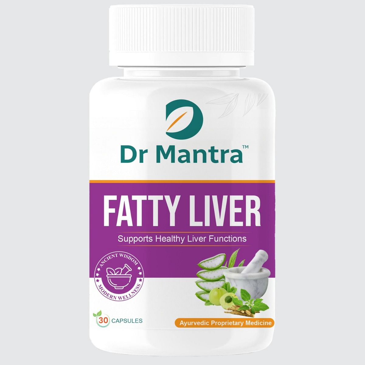 

Dr Mantra Fatty Liver Capsules 30
