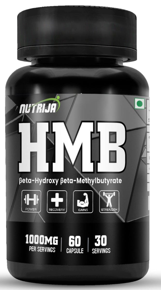 NutriJa Lifesciences HMB 1000MG Capsules (Beta-Hydroxy Beta-Methylbutyrate) - Pure HMB-picture-46