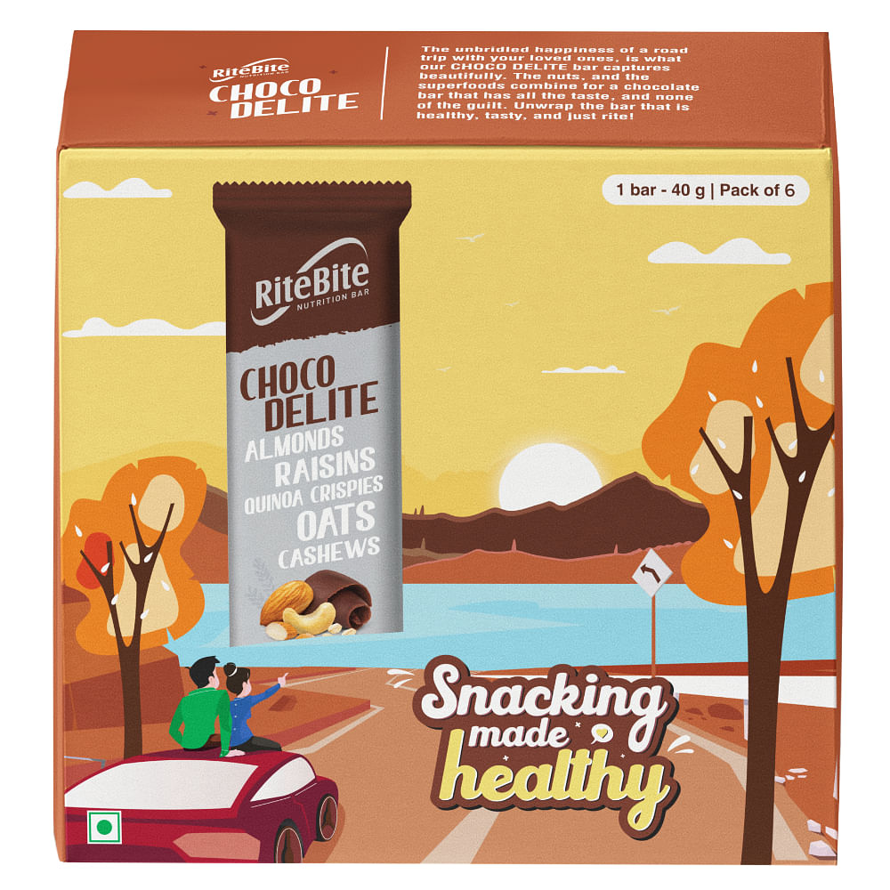 

RiteBite Ritebite Choco Delite (Pack of 6) , 24g