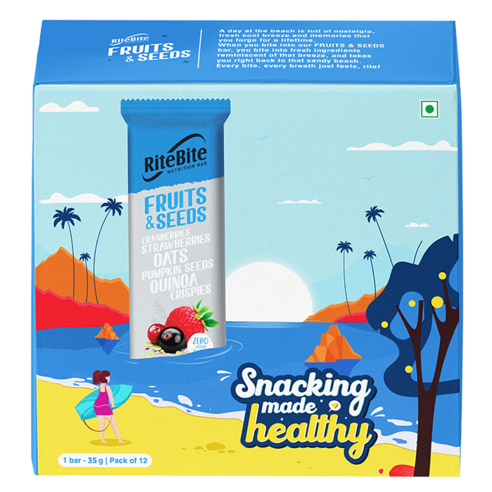 ritebite max protein RiteBite RiteBite Fruits & Seeds - 420g-picture-6