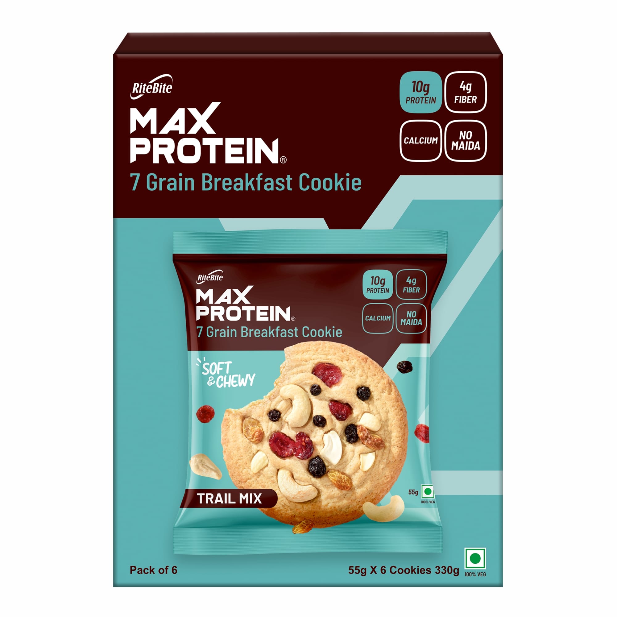 RiteBite Max Protein Cookies Trail Mix-picture-11