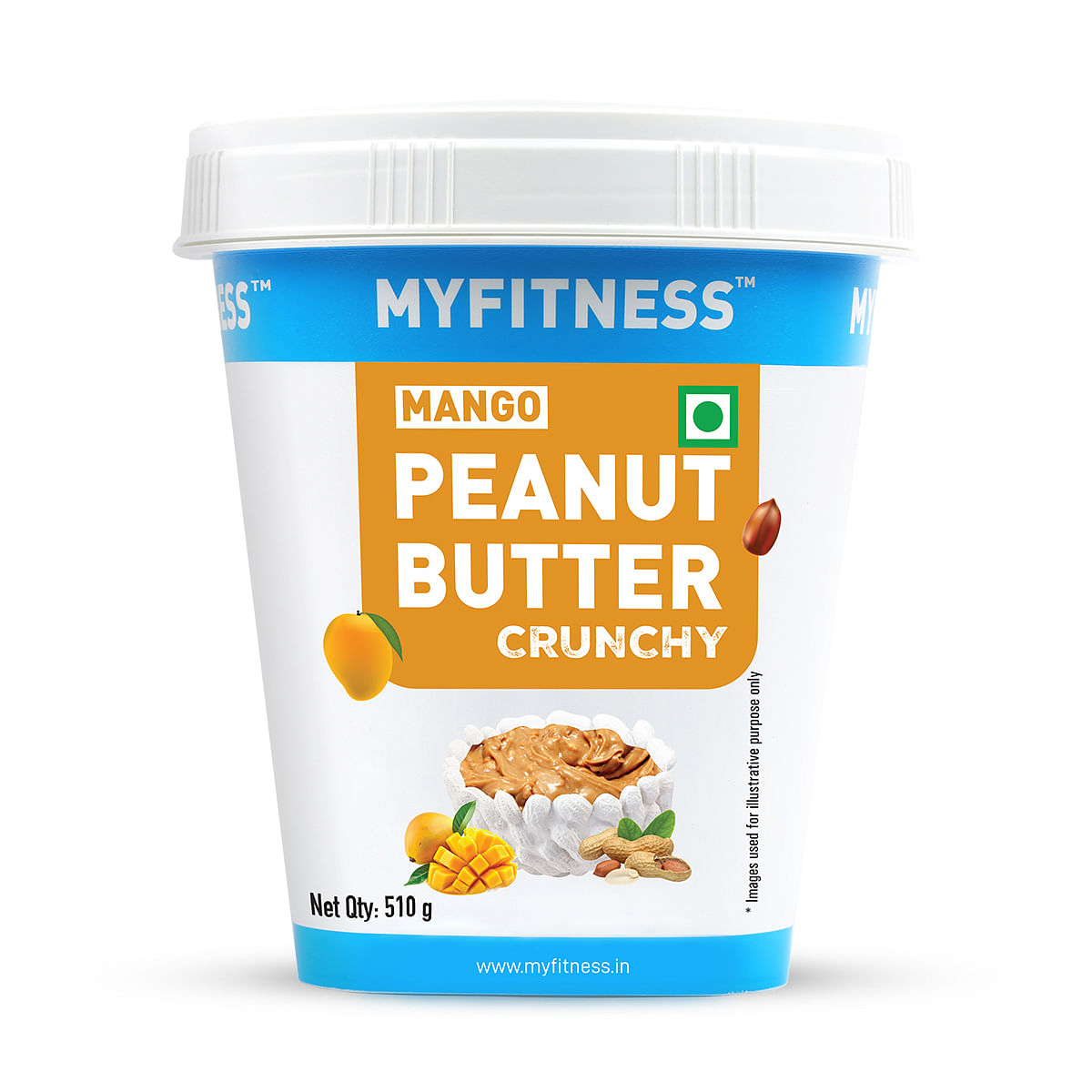 

MYFITNESS Mango Peanut Butter Crunchy 510g