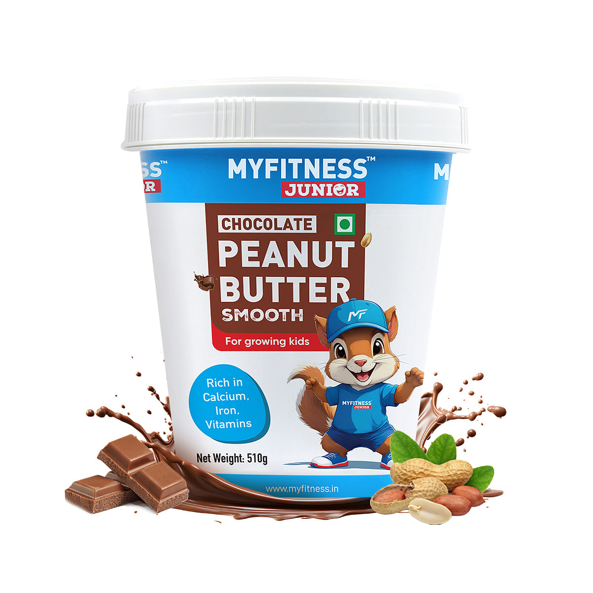 

MYFITNESS Peanut Butter Chocolate Smooth Junior 510g