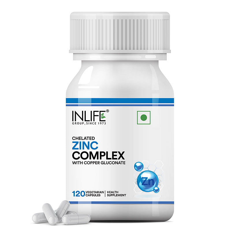 

INLIFE Zinc Supplements with Zinc Picolinate & Gluconate Complex, Copper Gluconate | Immune Support, Boosts Overall Wellness, Promotes Skin Health,...