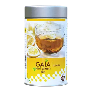 Gaia Leaf Green Tea Caddy-Lemon 100g