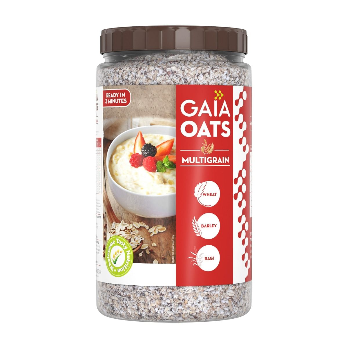 

Gaia Oats with Multigrain Jar 1Kg