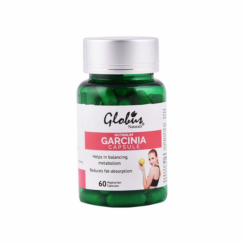 

Globus Naturals Garcinia Capsules for Weight Loss & Boosting Metabolism|Natural & Organic Ingrediants For Men & Women 60 Vegetarian Capsules