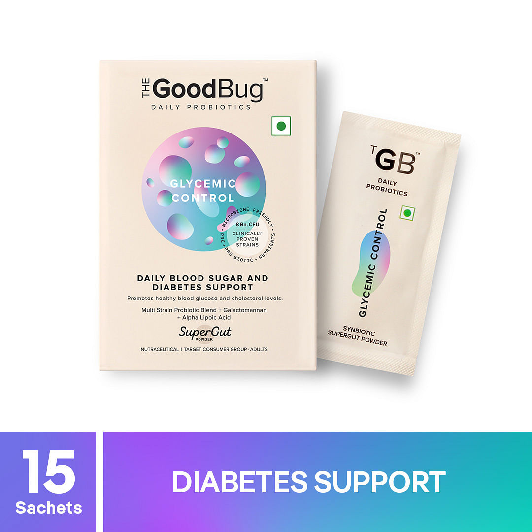 

The Good Bug Glycemic Control Helps to regulate blood sugar levels | Promotes healthy cholesterol levels