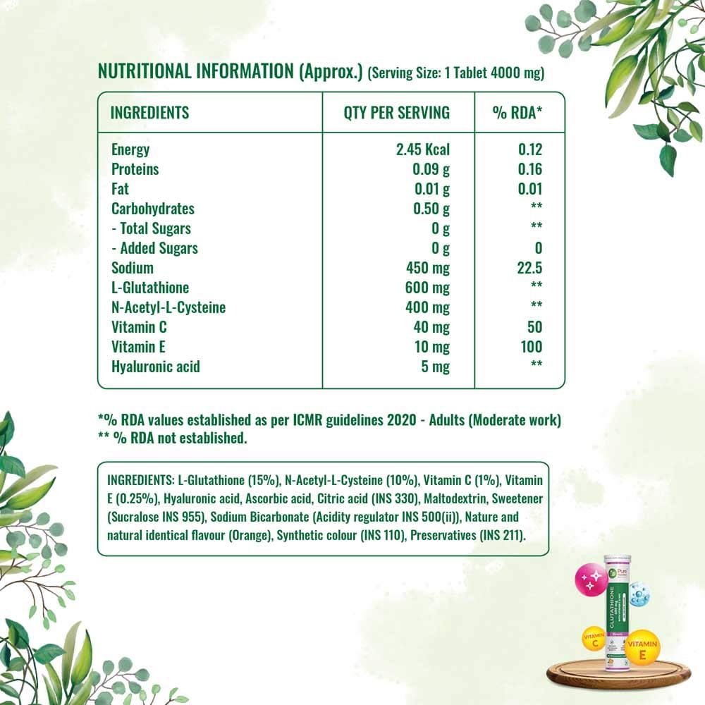 Pure Nutrition Glutathione 600 Mg