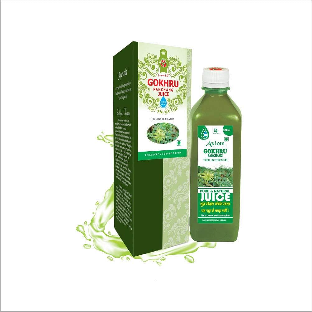 

Axiom Gokhru Panchang Juice|Helpful In Clearing Kidney Stone - 500ml