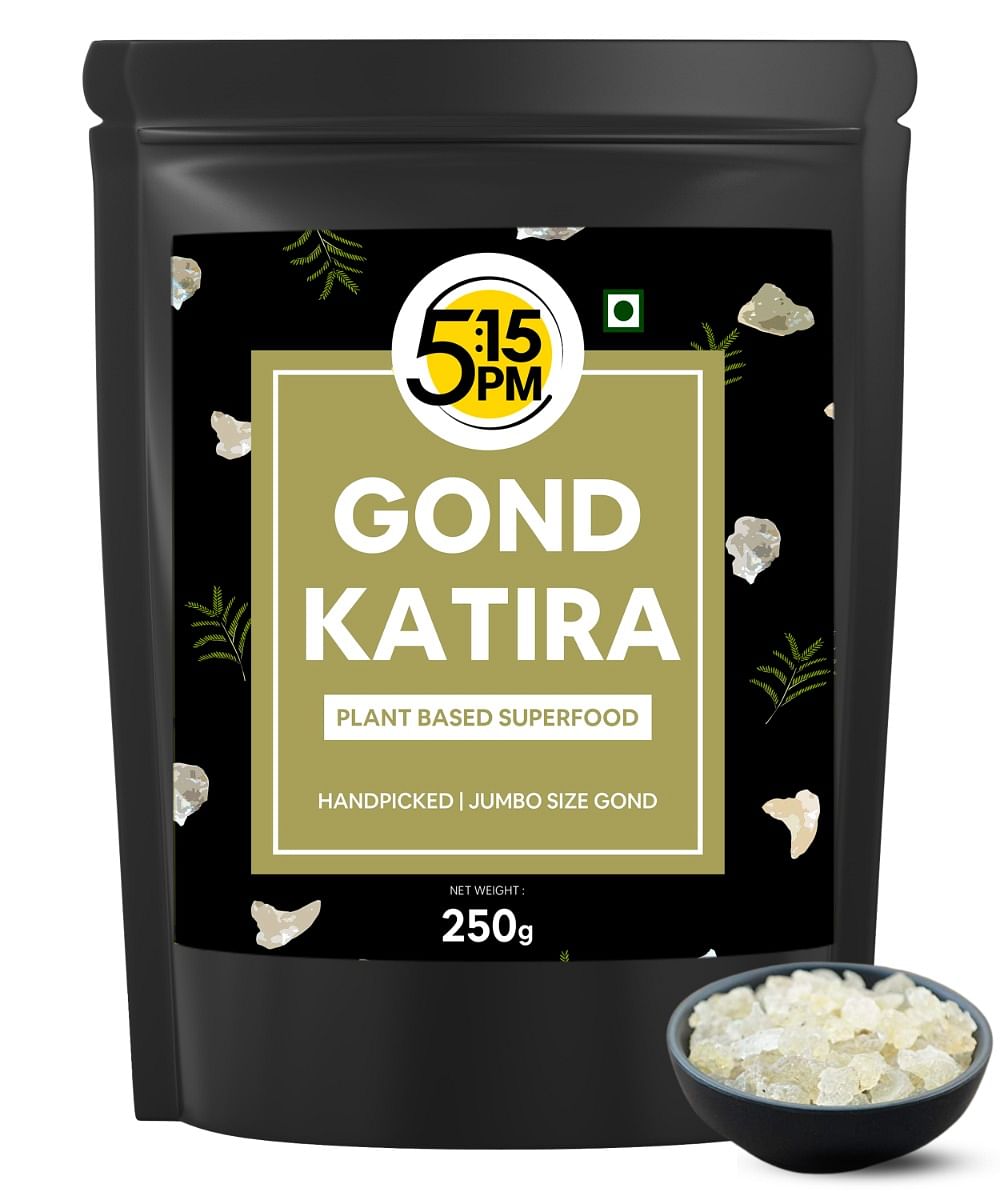 

5:15PM Gond Katira| 100% Pure & Natural Edible Gum |Tragacanth Gum| High Cooling Properties Herbal Food|Super food – 250g