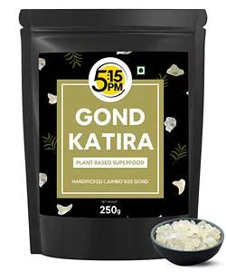 5:15PM Gond Katira| 100% Pure & Natural Edible Gum |Tragacanth Gum| High Cooling Properties Herbal Food|Super food – 250g
