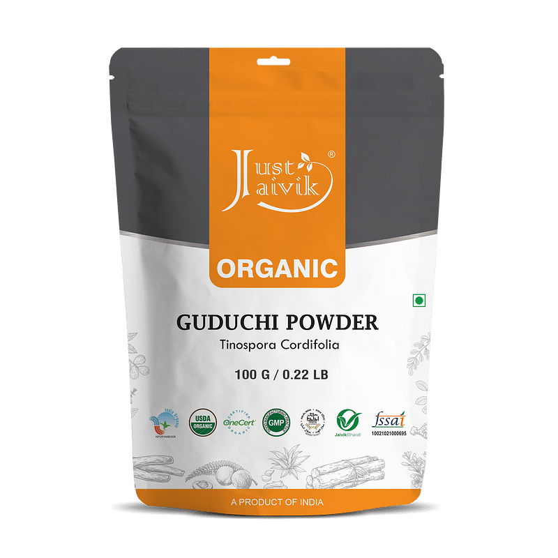 

Just Jaivik Organic Guduchi Powder