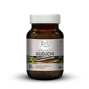 Just Jaivik Organic Guduchi Tablets - 600mg