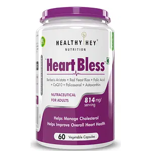 HealthyHey Nutrition Heart Bless -60 Vegetable Capsules