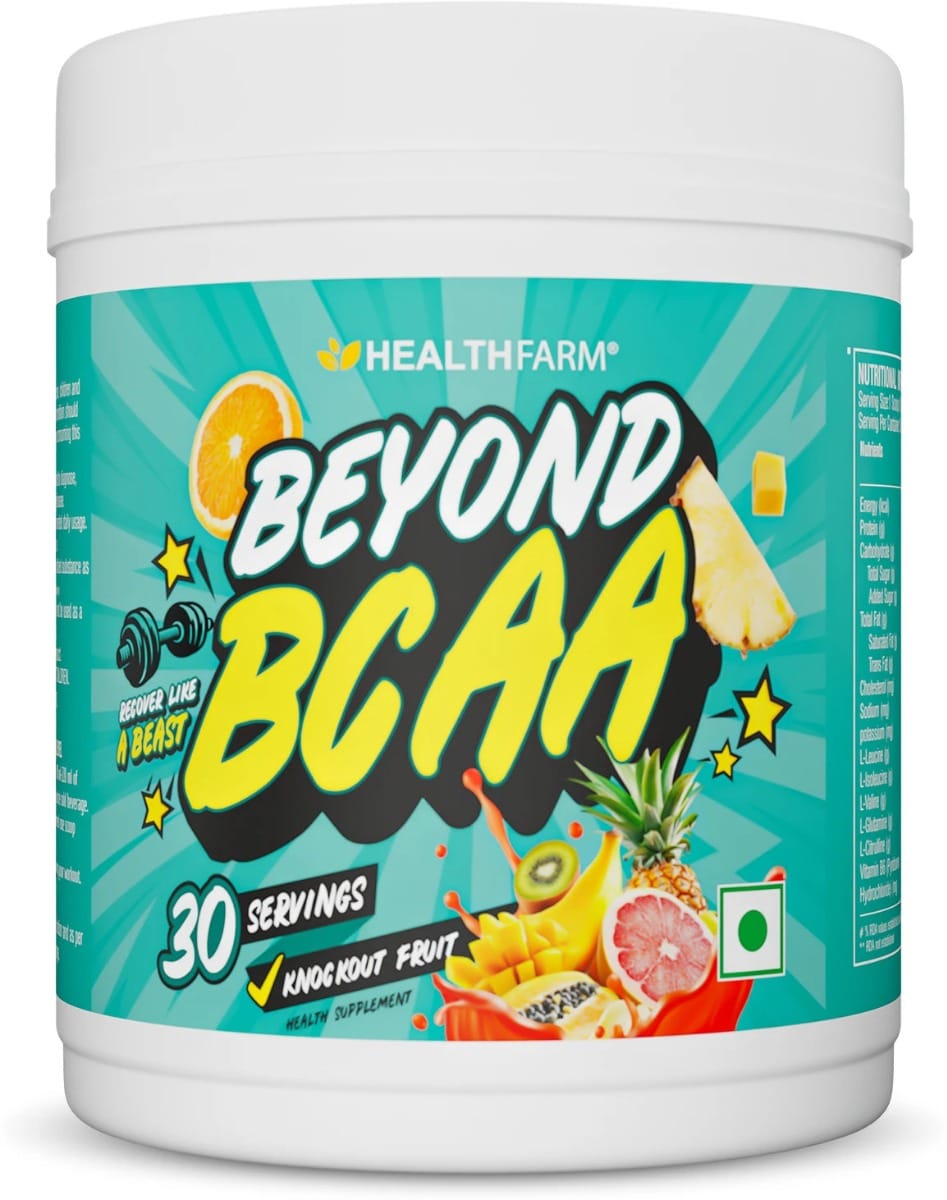 HEALTHFARM Beyond BCAA 30 Servings for Muscle Recovery & Performance Pre Workout (360g)-image-14