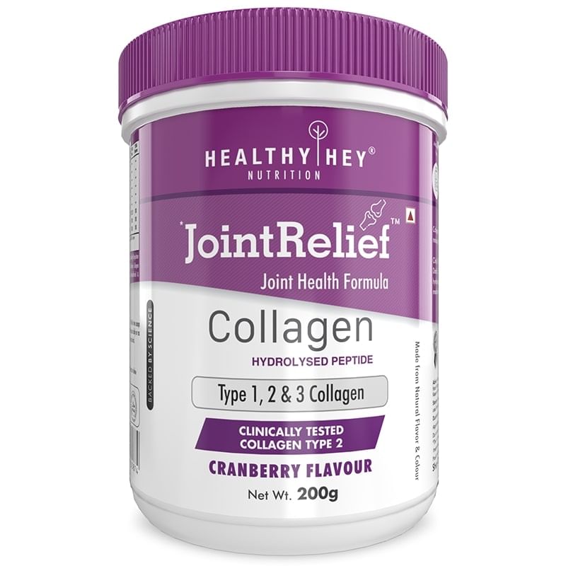 HealthyHey Nutrition JointRelief Collagen Peptide Type 1, 2 & 3