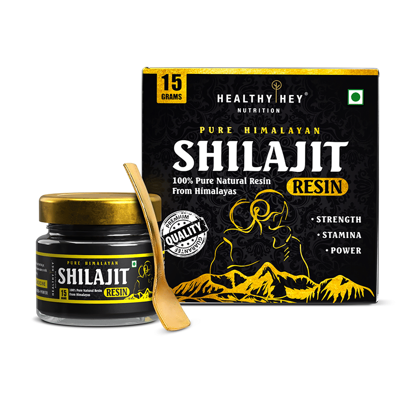 HealthyHey Nutrition Pure Himalayan Shilajit Resin