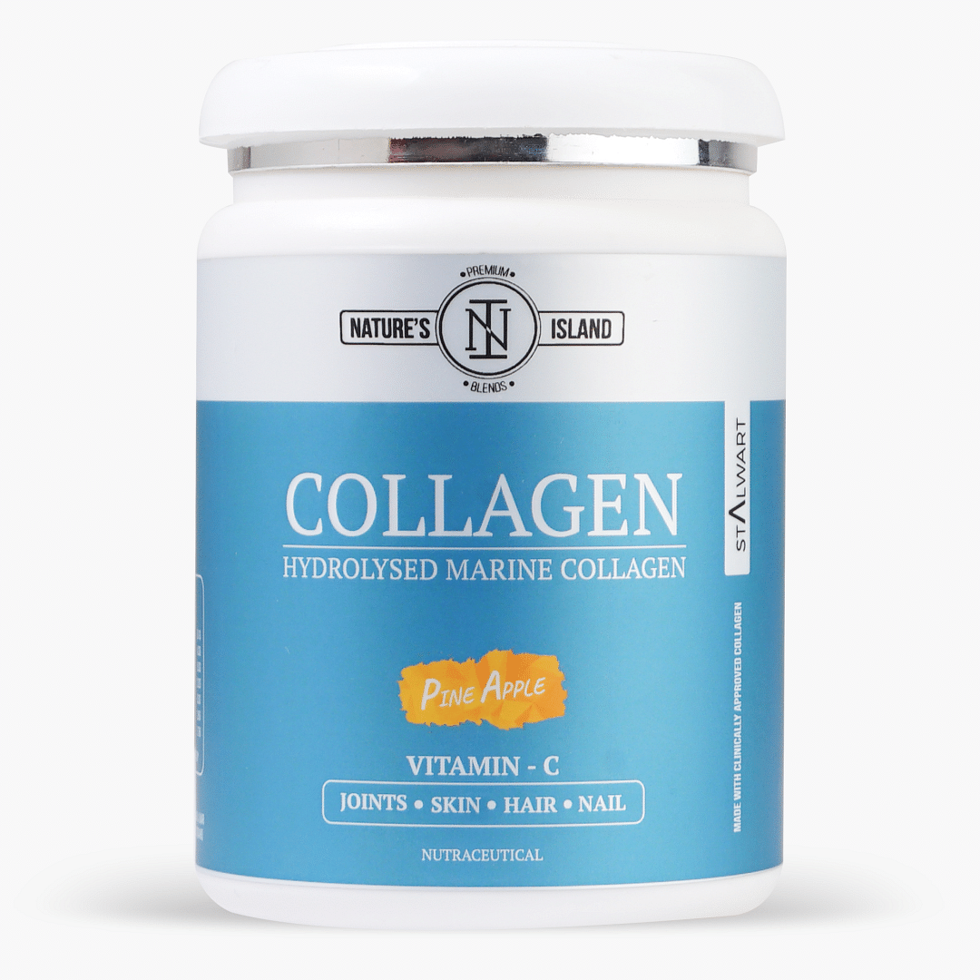 

Natures Island Hydrolyzed Marine Collagen Powder For Women & Men | Collagen Peptides Powder For Bones | Joints | Hair | Skin & Nails | Infused With...