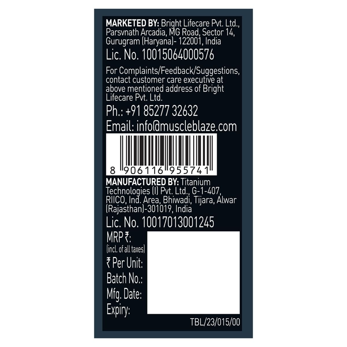 MuscleBlaze MB Omega 3 Fish Oil 1000 mg, India's Only Labdoor USA