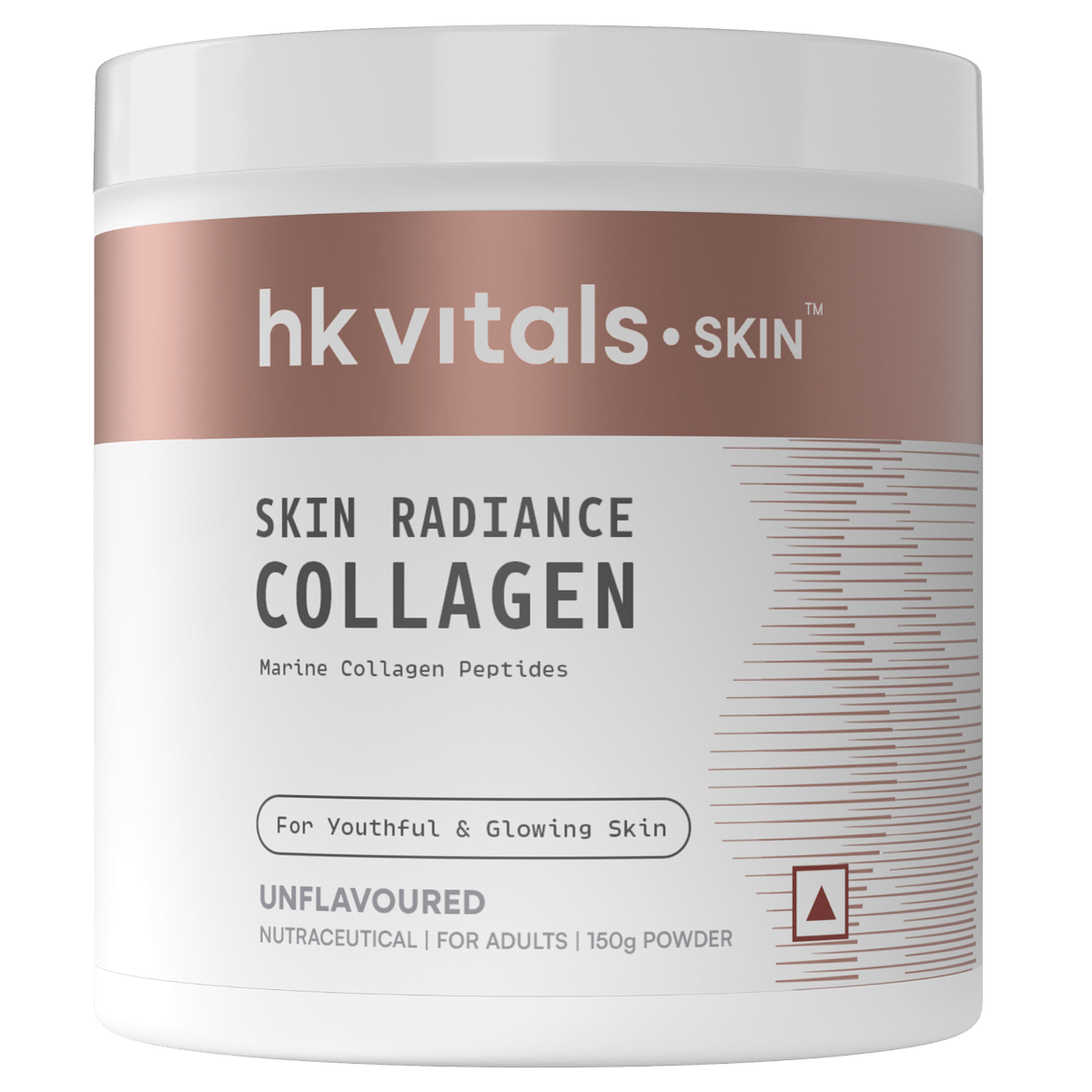 

HK Vitals Skin Radiance Marine Collagen Supplement Powder (Unflavoured, 150g) | Collagen Peptides with Vitamin C, E