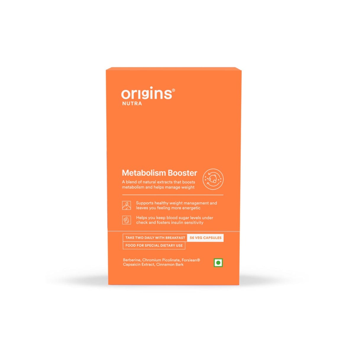 

Origins Nutra Metabolism Booster Capsules|Weight Management|Leaner Body Composition| Helps Manage Healthy Weight| GMO-Free| GMP Certified| For Men ...