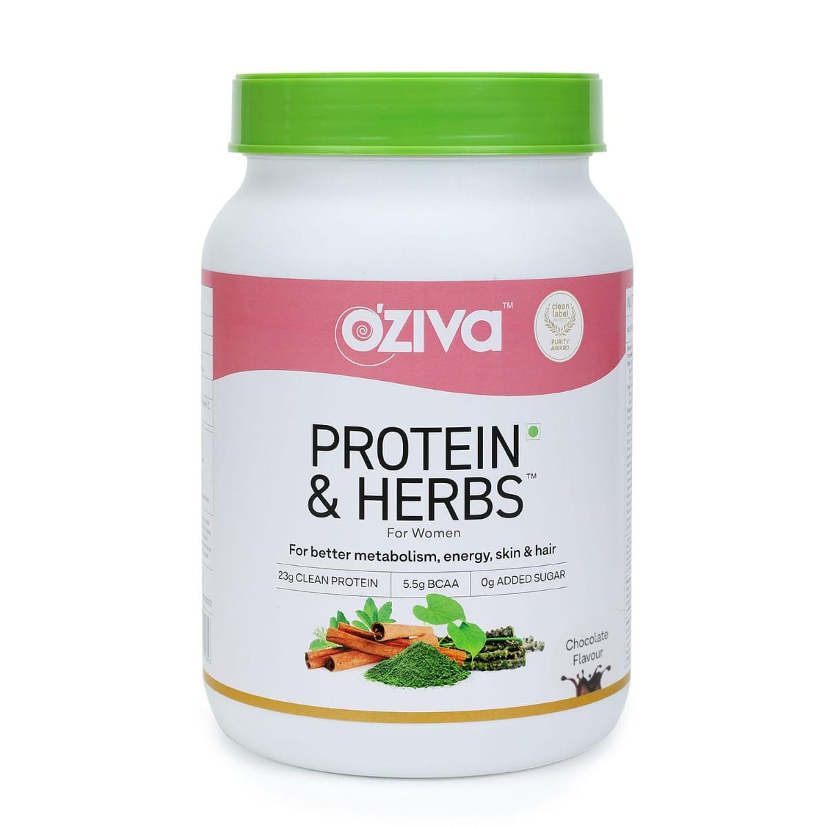 OZiva Protein & Herbs for Women to Reduce Body Fat, Manage Weight & Metabolism