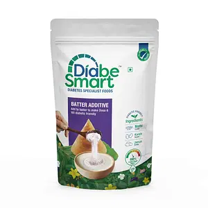 DiabeSmart - Diabetic Batter Additive for Idli & Dosa Low GI Batter Additive for Sugar Control | Add to Regular Batter for 50% Lower Sugar Spike | Clinically Tested Diabetes Food Products
