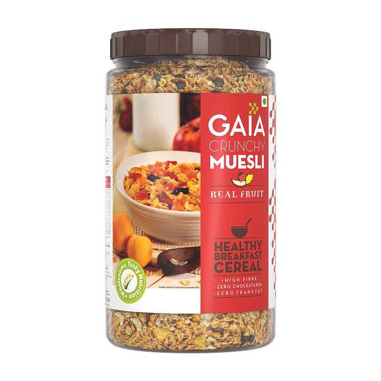 Gaia Crunchy Muesli - Real Fruit