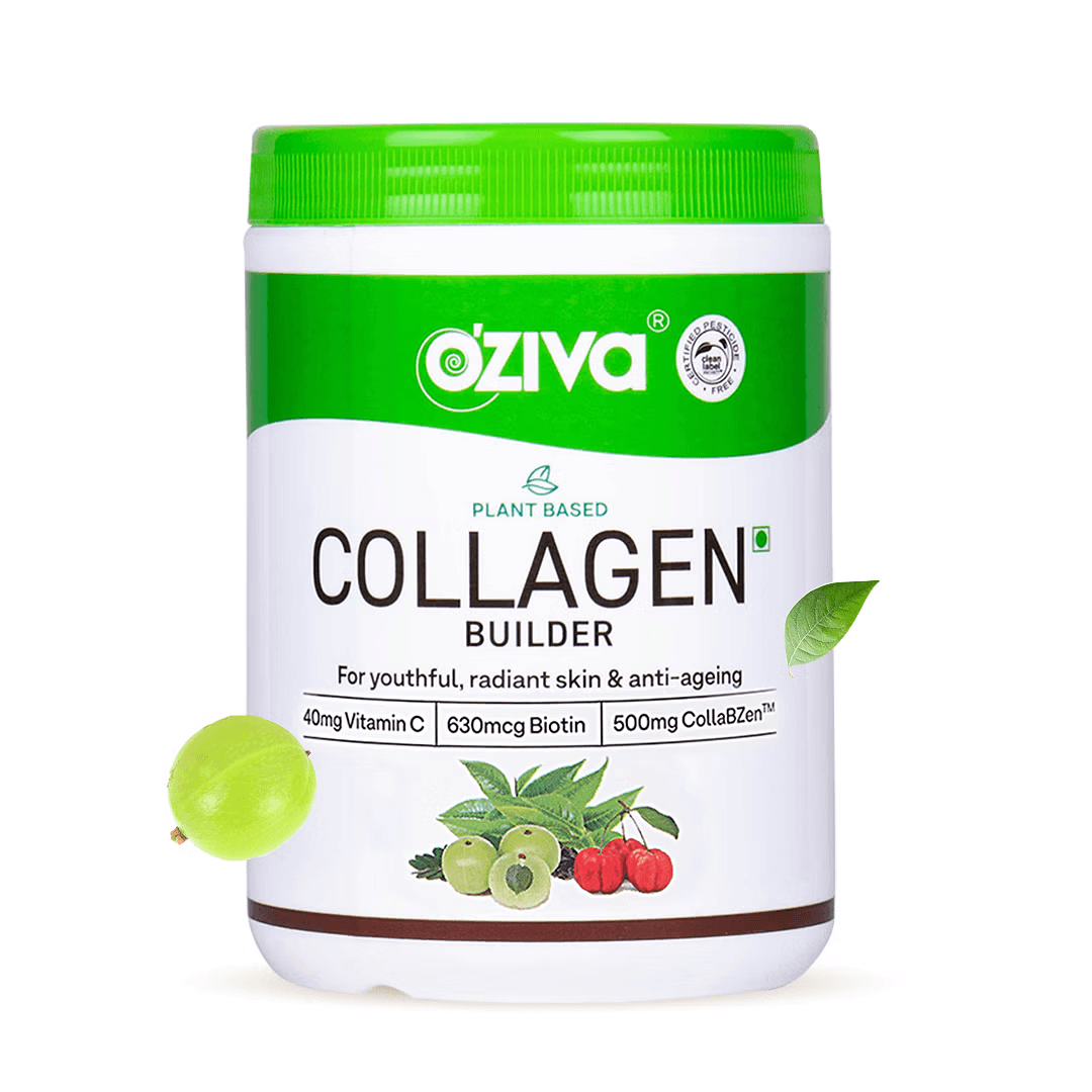 OZiva Plant Based Collagen Builder Glowing & Youthful Skin