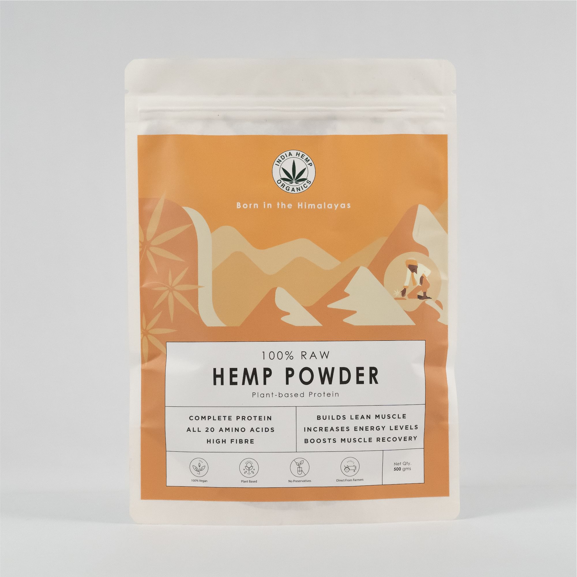 

India Hemp Organics Hemp Protein Powder 1kg